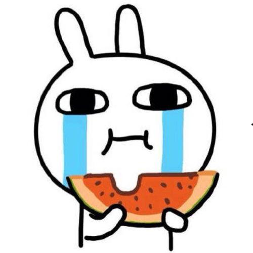 吃瓜可爱情头单人,邂逅单生美好时光