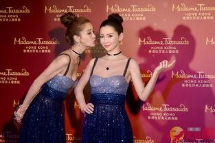 明星和自己的蜡像,一场跨越时空的美丽邂逅