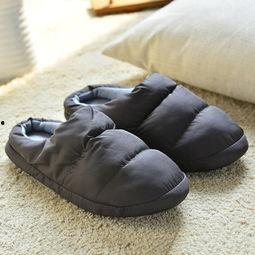 羽绒棉拖鞋网红爆款图片,网红羽绒棉拖鞋，舒适保暖新潮流！”